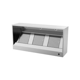 Wandafzuigkap box 40 cm hoog 95 cm diep met LED verlichting