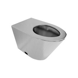 RVS Toilet - H 40 x 37 x 60 CM Staand Model