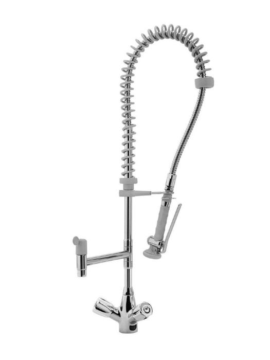 Sproeier & Kraan - met Mengkraangroep - Diamond - CW8003-S CW8003-S €314.00 Voorspoeldouche