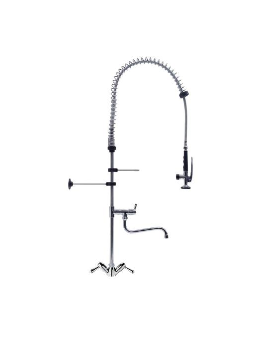 Voorspoeldouche - Hoog - Zwenkkraan - H 120 CM - RVS - Gastro M - CY797 CY797 €436.99 Voorspoeldouche