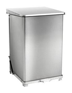 Afvalbak vierkant met pedaal 90 liter AS0010035 €399.00 Afvalbakken