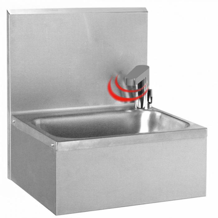 Handenwasbak met sensorkraan AS0010645 €590.00 Handen spoelbakken wand model