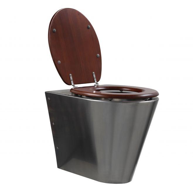RVS toilet staand model AS0004370 €1,180.00 Rvs closet