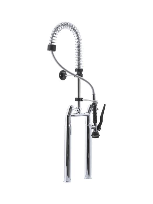 Voorspoelkraan - 2-Gats - Extra Hoog - Saro - 457-1140 457-1140 €650.00 Voorspoeldouche