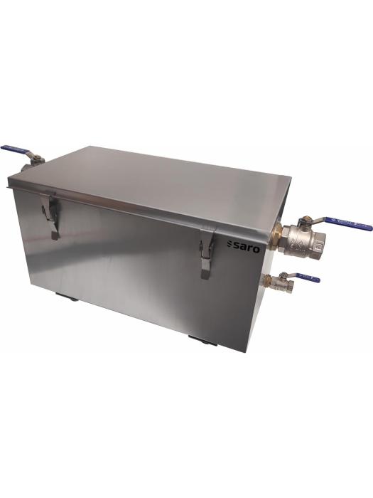 Vetafscheider - RVS - 42 Liter - H 39.5 x B 63.3 x D 39.6 CM - Saro - 458-1810 458-1810 €1,426.00