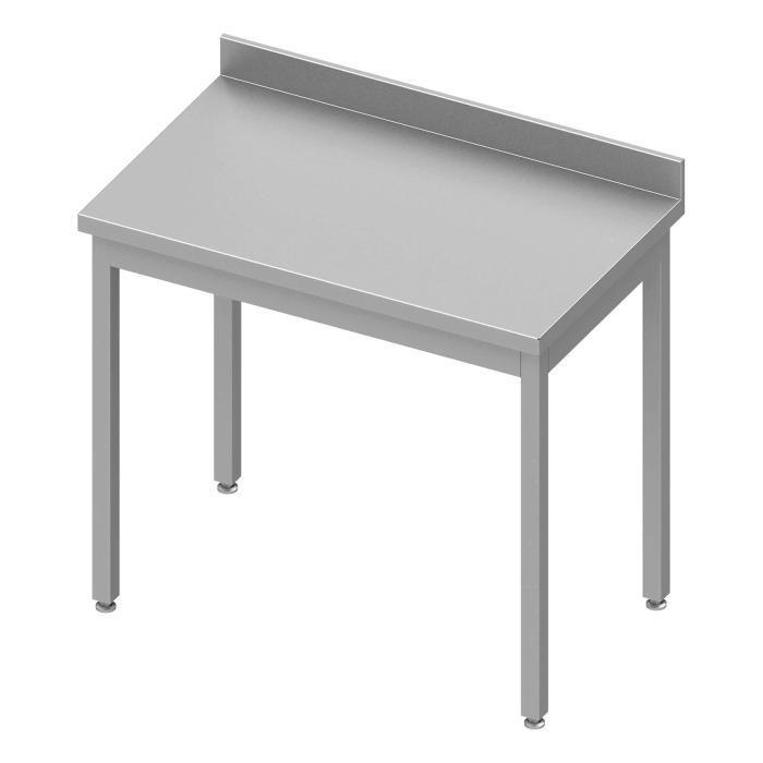RVS Werktafel - Zonder Verbindingsstang - Opstaande Rand 10 CM RVS-M-00344 €353.00 Open rvs werktafels