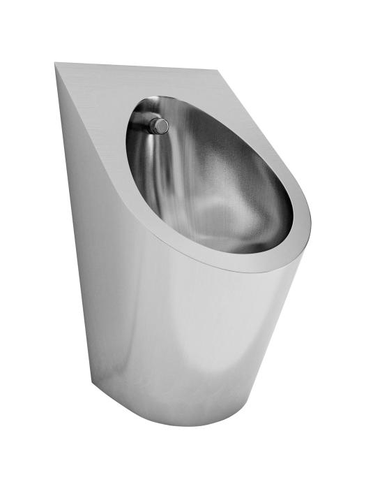 RVS Urinoir - Wandmodel - Ovaal HW-140280 €549.00 Rvs urinoir