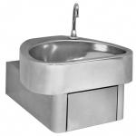 Hygienische handenwasbak AS0010667 €470.00 Handen spoelbakken wand model