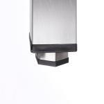 RVS werktafel 60 cm diep met half bodemschap links en opst. rand plat 4 cm 7036033 €417.00