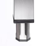 RVS werktafel 80 cm diep zonder bodemschap en opst. rand plat 4 cm 7008009 €244.00