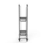 Regaalwagen 2/1 gastronorm 15 regalen - Promoline AS0017118 €229.00 Regaalwagen gastronorm