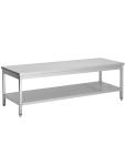 RVS Woktafel - Met Onderschap RVS-M-00036 €683.00 Woktafels