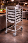 Regaalwagen - 7 x 1/1 GN - RVS - G-Line 27774 €139.00 Regaalwagen gastronorm