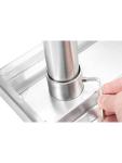 RVS Werktafel - Demontabel - Met onderschap RVS-M-00140 €159.00 Open rvs werktafels