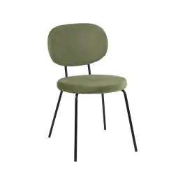 Stoel Rondo - Olijfgroen - Velvet - G-Line