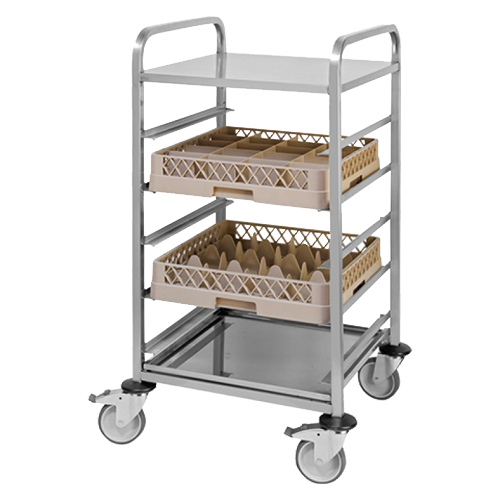 Regaalwagen voor waskorven